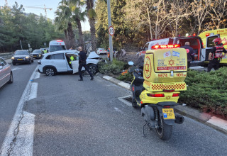 מזירת האסון בפעוטון בירושלים  (צילום: תיעוד מבצעי מד"א)