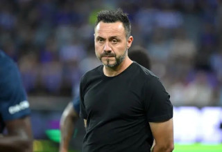 רוברטו דה זרבי מאמן מארסיי (צילום: אימג'בנק  GettyImages, MATTHIEU RONDEL/AFP)