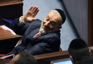 אריה דרעי (צילום: ABIR SULTAN/POOL/AFP via Getty Images)