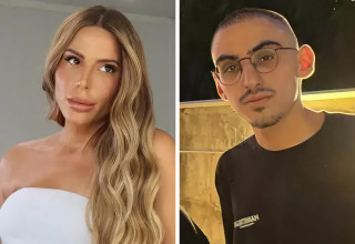 נסרין קדרי, רום ברסלבסקי (צילום: אינסטגרם)