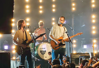 מוניקה סקס בהופעה בבארבי (צילום: צילום מסך)