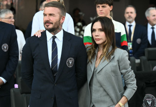 ויקטוריה ודיוויד בקהאם (צילום: Chandan Khanna / AFP via Getty Images)