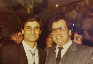 ניקולס וזוהר ארגוב 1983 (צילום: באדיבות המשפחה)