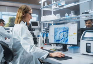 מעבדת בדיקות גנטיות (צילום: שאטרסטוק)