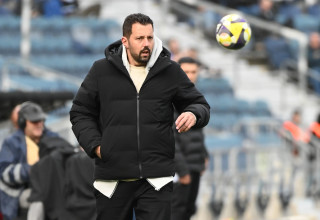 מאמן הפועל פתח תקוה עומר פרץ (צילום: ברני ארדוב)