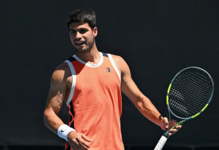 קרלוס אלקראס, אליפת אוסטרליה הפתוחה (צילום: GettyImages, James D. Morgan)