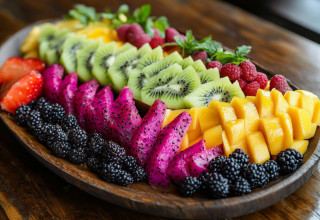 מגש פירות של האקדמיה לפירות (צילום: FREEPIK)