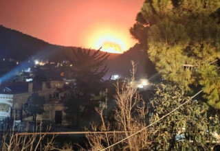 תקיפות ישראליות בלבנון (צילום: רשתות ערביות, שימוש לפי סעיף 27 א')