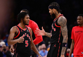 ברנדון אינגרם, עמנואל קוויקלי, טורונטו (צילום: GettyImages, Joshua Gateley)