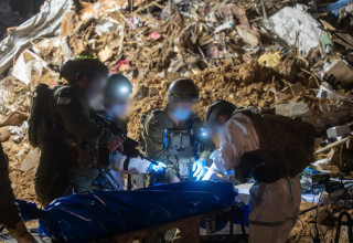 פעילות כוחות צה"ל במבצע "לב אמיץ" להשבתו של רס"ר רן גואילי (צילום: דובר צה"ל)