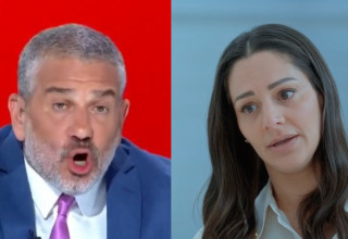 מעיין אדם, ינון מגל (צילום: צילומי מסך קשת 12, ערוץ 14)