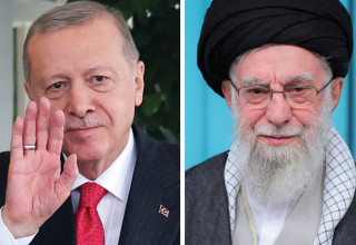 חמינאי, ארדואן (צילום: רויטרס)