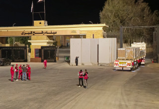 מעבר רפיח (צילום: רויטרס)