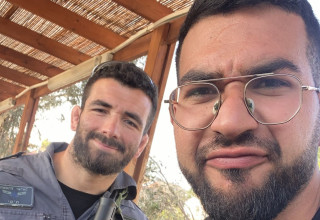 רפאל אהרונוב ורן גואילי (צילום: צילום פרטי)