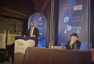 ועידת רבני אירופה, היום השני (צילום: ג'וש ארונסון)