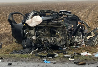 הרכב המרוסק (צילום: צילום מסך, X (טוויטר))