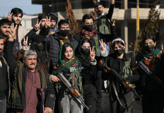 מיליציה כורדית בסוריה (צילום: רויטרס)