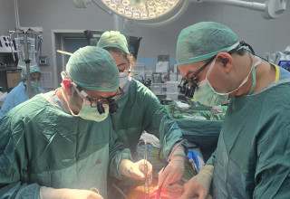 ניתוח השתלת הריאות ה1,000 (צילום:  דוברות בילינסון)