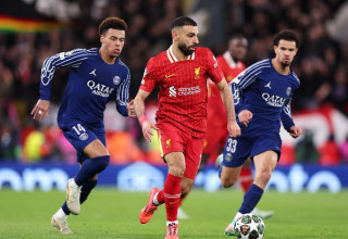 מוחמד סלאח מול פ.ס.ז' (צילום: Julian Finney)