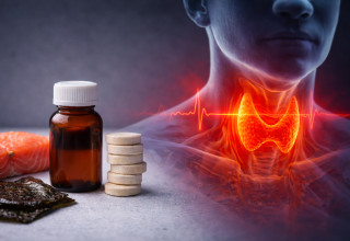 בריאות בלוטת התריס ויוד (צילום: AI)