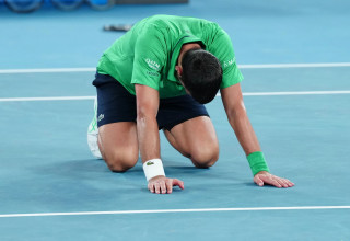 נובאק ג'וקוביץ', אוסטרליה הפתוחה (צילום: GettyImages, Fred Lee)