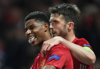 מרכוס רשפורד ומייקל קאריק (צילום: Laurence Griffiths)