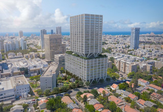  מגדל האשפוז הצפוני בבית החולים איכילוב (צילום: יחצ)