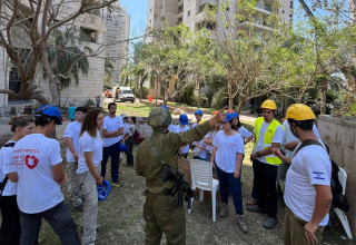 מערכת טכנולוגית לאומית לניהול התנדבות בחירום של ארגון "לב אחד" (צילום: יחצ)