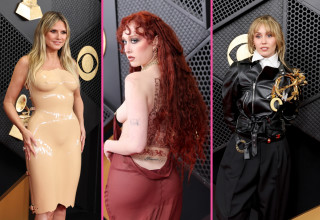 מימין לשמאל: מיילי סיירוס, צ׳אפל רואן, היידי קלום (צילום: Amy Sussman/Getty Images)