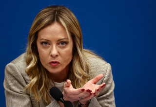 ג'ורג'יה מלוני (צילום: REUTERS/Vincenzo Livieri)