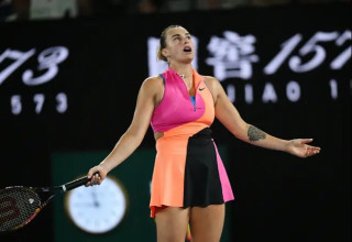 התפרקה ברגע האמת. סבאלנקה (צילום: רויטרס)