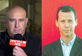 עמית סגל, ניר דבורי (צילום: יוסי אלוני, קשת 12)