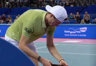 הוגו אומבר (צילום: צילום מסך, TENNISTV)