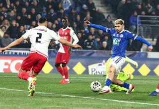 הדיח את מונאקו מהגביע עם צמד. חוליו אנקיסו, שחקן שטרסבורג (צילום: Getty images)