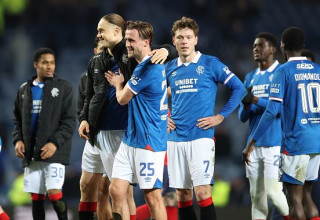 שחקני ריינג'רס (צילום: Ian MacNicol)