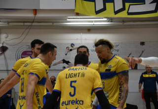 מכבי תל אביב בכדורעף (צילום: אתר רשמי, רינת ורדי, באדיבות מכבי תל אביב)