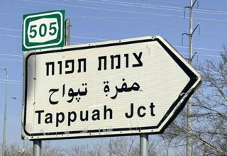 כביש 505 המוביל לצומת תפוח בשומרון (צילום: יחצ)