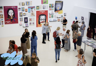פברוארט במוזיאון הרצליה לאומנות עכשווית (צילום: ינון כלפון)