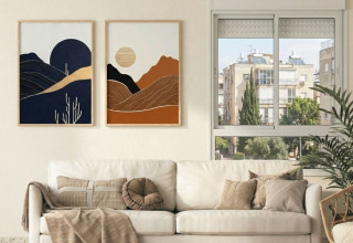 סוגרים את הפינה: תמונות לבית שיהפכו כל קיר ליצירה (צילום: יחצ)