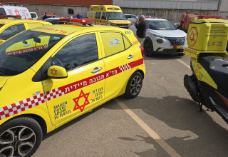 שתי נשים נפצעו באשדוד (צילום: מד"א)