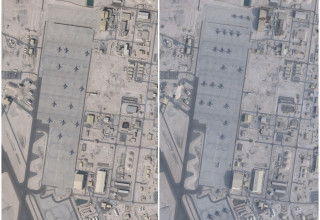 הצבא האמריקני העביר טילי פטריוט למשאיות ניידות (צילום: REUTERS)