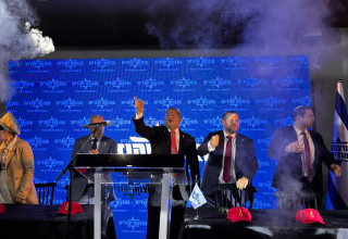 איתמר בן גביר בכנס בנתיבות (צילום: ללא קרדיט)