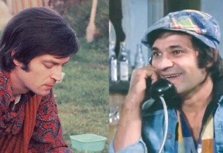 זאב רווח, אריק איינשטיין (צילום: אלונה איינשטיין, צילום מסך)