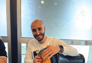 דיב אבו גנימה, מיזמי Darbuka AI Powered Drum (צילום: פרטי)