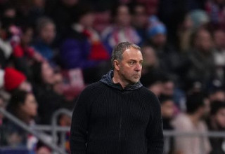 האנזי פליק מאמן ברצלונה (צילום: gettyimages)