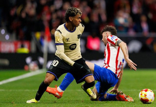 לאמין ימאל שחקן ברצלונה (צילום: Eurasia Sport Images)