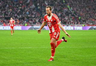 שחקן באיירן מינכן, הארי קיין (צילום: GettyImages, Christian Kaspar-Bartke)