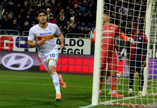 שחקן לצ'ה עומרי גאנדלמן חוגג (צילום: GettyImages, Enrico Locci)