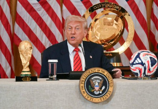 דונלד טראמפ נשיא ארה"ב (צילום: JIM WATSON)