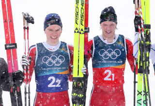 גולשי הנבחרת הנורבגית קרוס קאונטי סקי נורדי משולב (צילום: GettyImages)